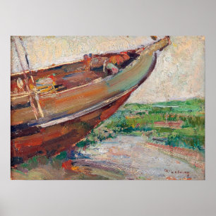 Lebourg - Fishing Boat On The Shore Poster