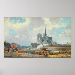 Lebourg - Paris Notre Dame Poster