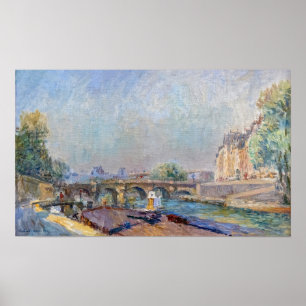 Lebourg - Pont Neuf And The Seine 1905 Poster