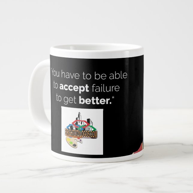 LEBRON JAMES LARGE COFFEE MUG (Front Left)