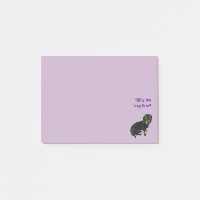 LeBron the Dachshund notes (Front)