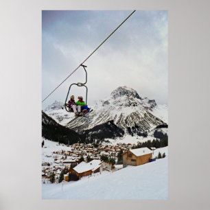 Lech am Arlberg Austrian Alps Austria Photo Print