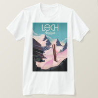 Lech Austria Ski poster.