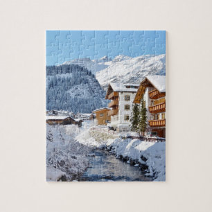Lech in Austria Souvenir Jigsaw Puzzle