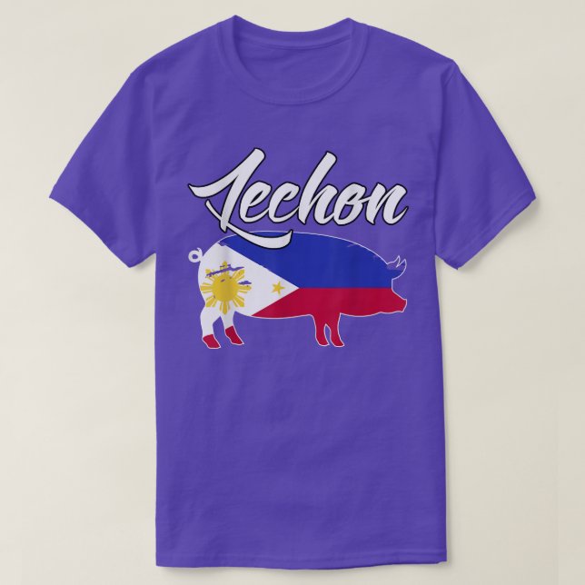 Lechon Pig Pork Philippines T  T-Shirt (Design Front)