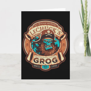Lechuckss Grog - Craftt Beer - Monkey Islands 1 Card