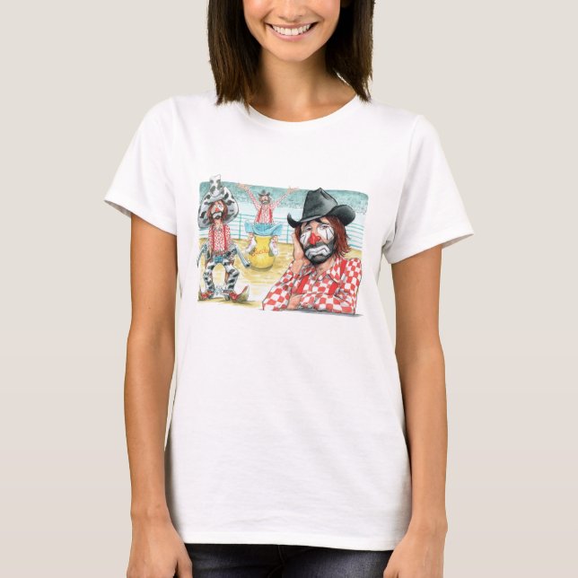 LECILE Women's Basic T-Shirt (Front)