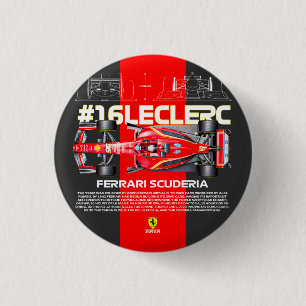 Leclerc16 3 Cm Round Badge
