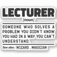 Lecturer Noun Public Speaker Teaching Memes Funny