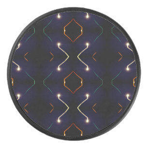 LED Abstract Hockey Puck