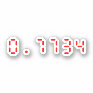 LED Calculator Hello   0.7734