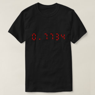 LED Calculator Hello   0.7734 T-Shirt