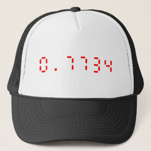 LED Calculator Hello   0.7734 Trucker Hat