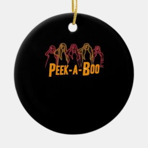 LED Design Peekaboo Era Ceramic Ornament