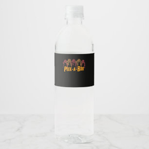 LED Design Peekaboo Era Water Bottle Label