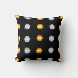 LED lights closeup abstract background. Cushion