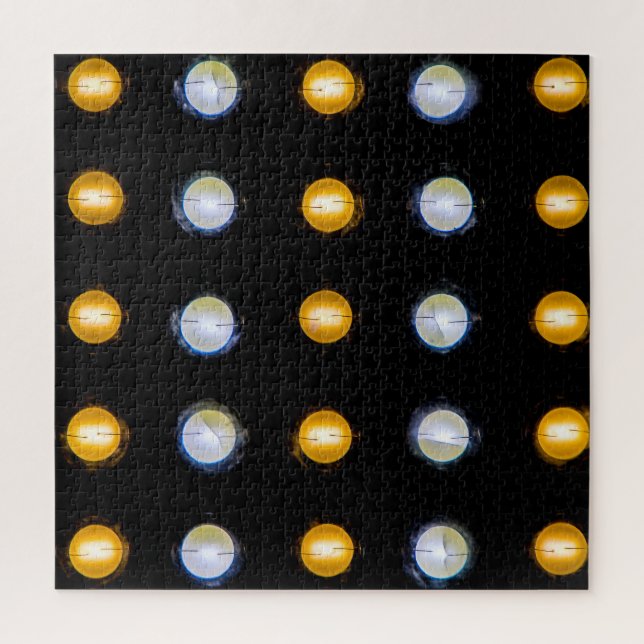 LED lights, closeup abstract background. Jigsaw Puzzle (Vertical)