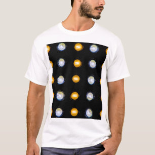 LED lights, closeup abstract background. T-Shirt