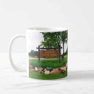 Ledges State Park Entrance Sign Coffee Mug