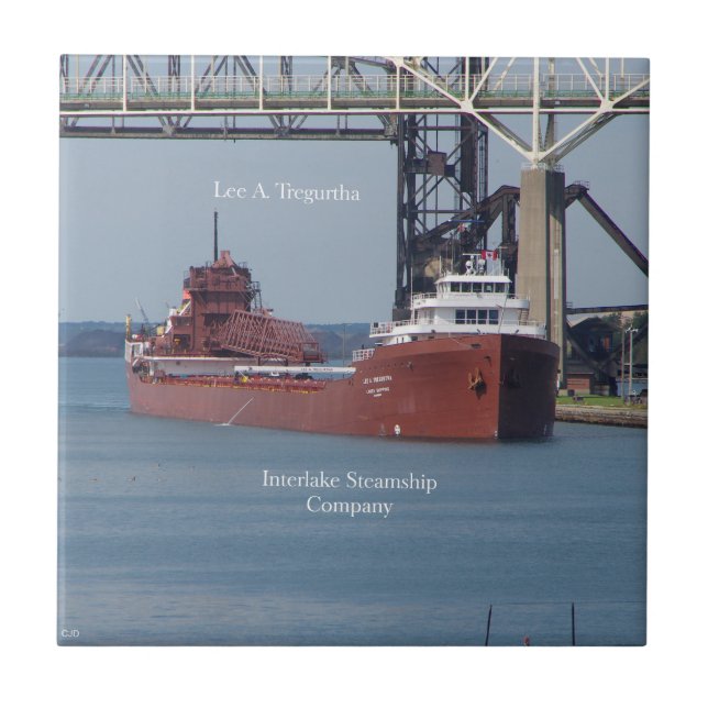 Lee A. Tregurtha tile (Front)