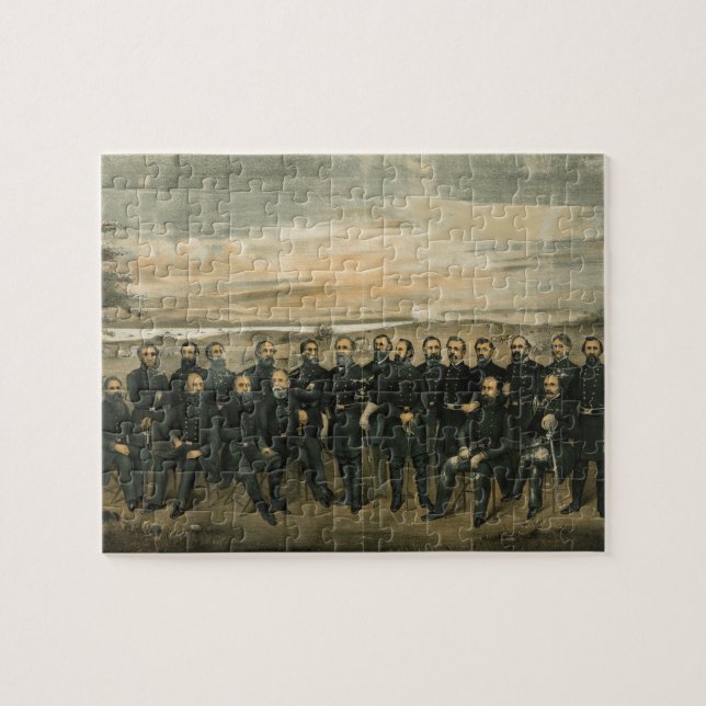Lee And His General by Americus Patterson (1904) Jigsaw Puzzle (Horizontal)
