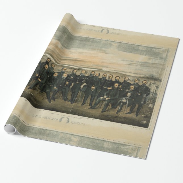 Lee And His General by Americus Patterson (1904) Wrapping Paper (Unrolled)