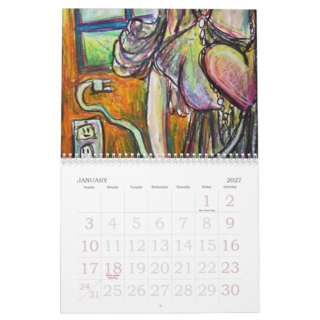 Lee Calendar (Jan 2027)