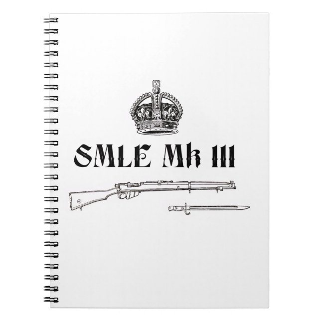 Lee Enfield SMLE MkIII  Notebook (Front)
