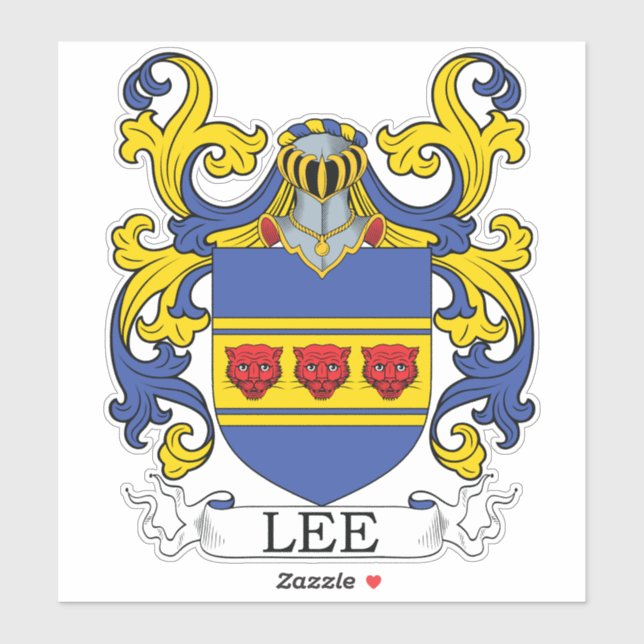 Lee Family Crest (Sheet)