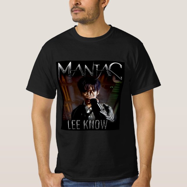 LEE KNOW - MANIAC SKZ T-Shirt (Front)