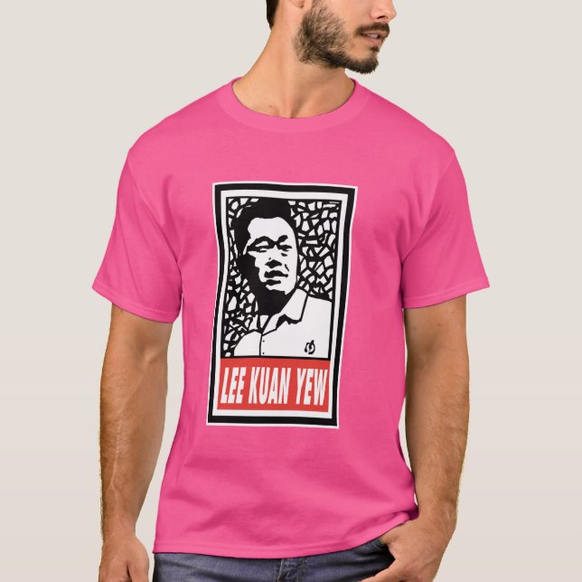 Lee Kuan Yew Vector Artwork T-Shirt (Front)