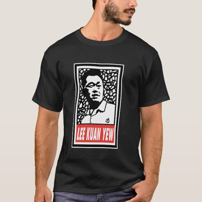 Lee Kuan Yew Vector Artwork T-Shirt (Front)