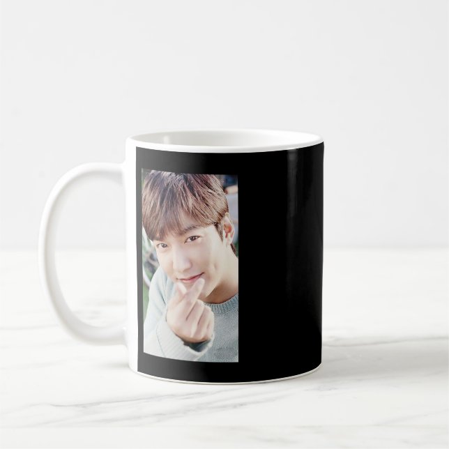 lee min ho love  coffee mug (Left)