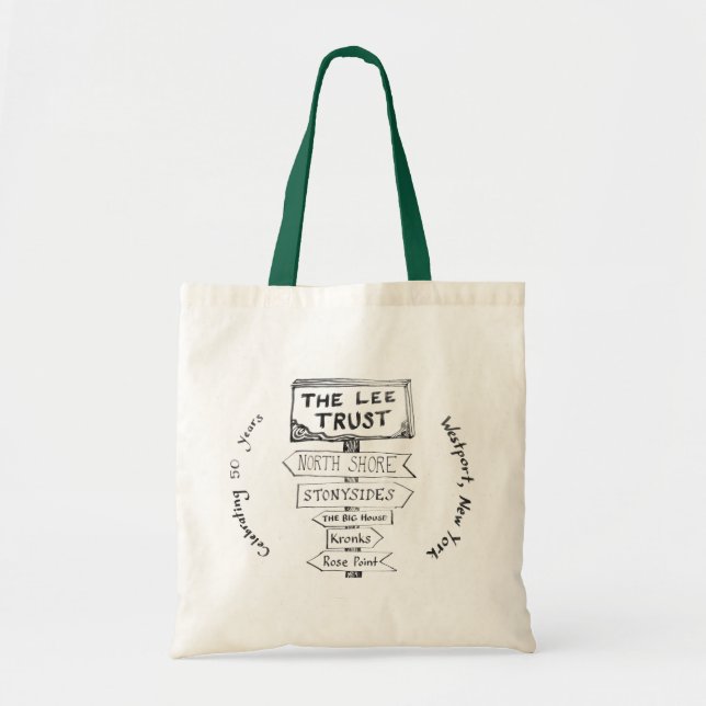 Lee Trust 50th Anniversary Budget Tote (Front)