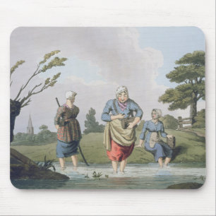 Leech Finders, from `Costume of Yorkshire' engrave Mouse Pad