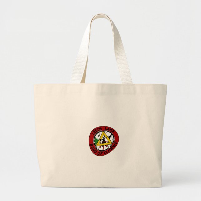 Leech Lake Reservation Flag Tote Bag (Front)