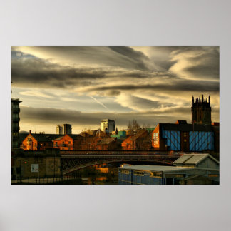 Leeds bridge poster