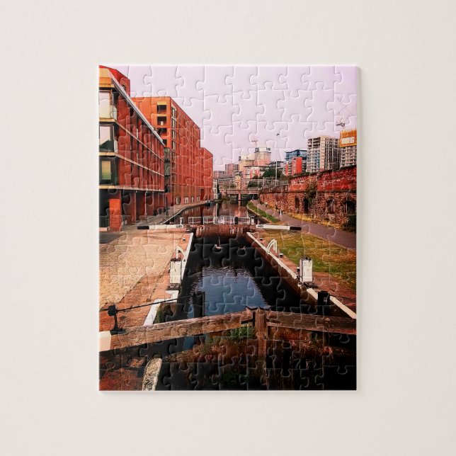 Leeds canal jigsaw puzzle (Vertical)