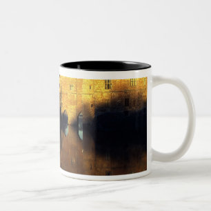 Leeds Castle, 12th c., Norman stronghold and Two-Tone Coffee Mug