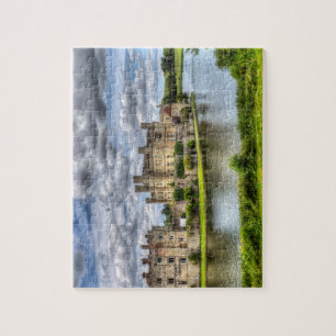 Leeds Castle And Moat Jigsaw Puzzle