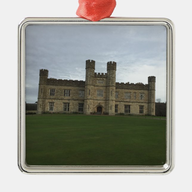 Leeds Castle Metal Ornament (Front)