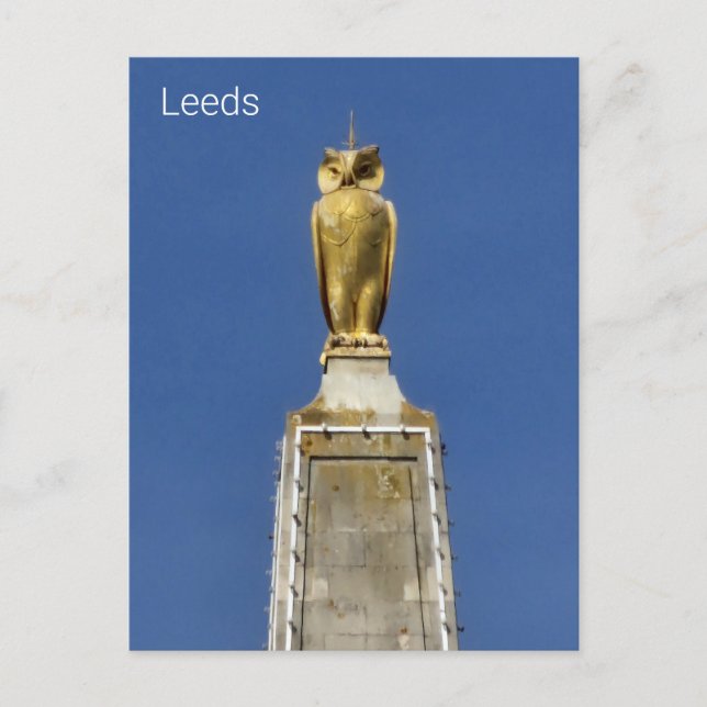 Leeds Civic Hall Postcard (Front)