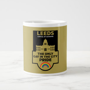 Leeds Gay Pride - Leeds England LGBT - Large Coffee Mug