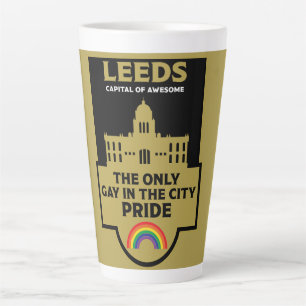 Leeds Gay Pride - Leeds England LGBT - Latte Mug