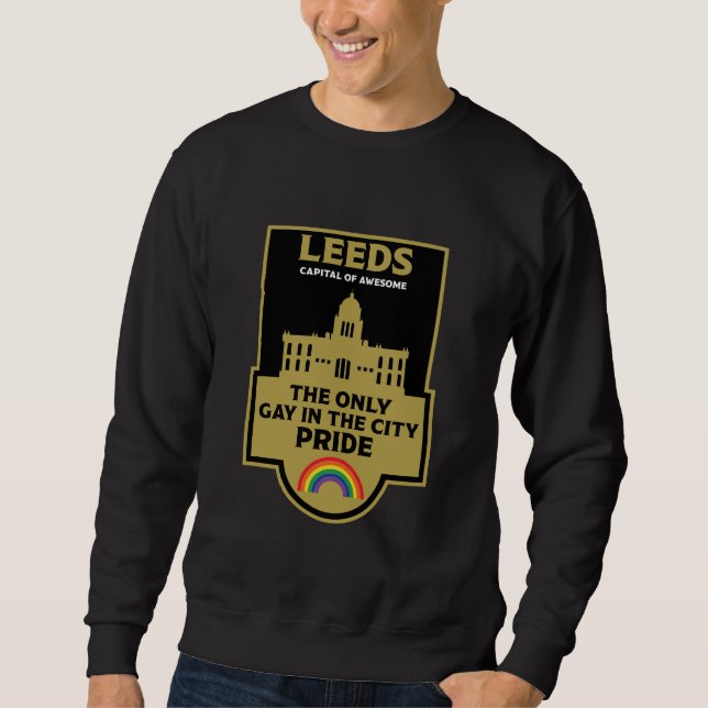 Leeds Gay Pride - Leeds England LGBT - Sweatshirt (Front)