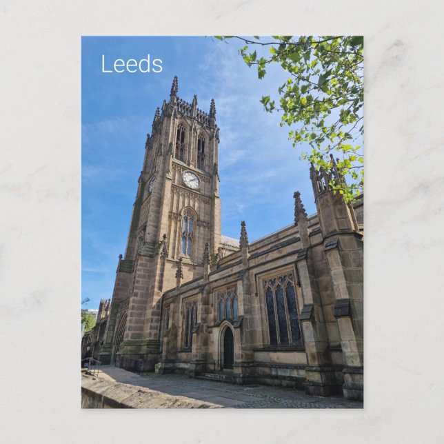 Leeds Minster Postcard (Front)