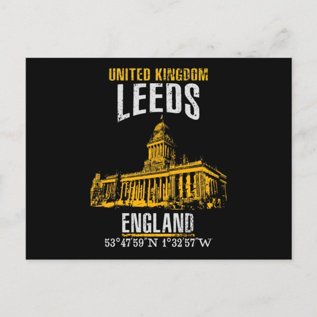 Leeds Postcard (Front)