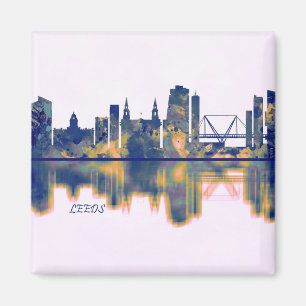 Leeds Skyline Magnet