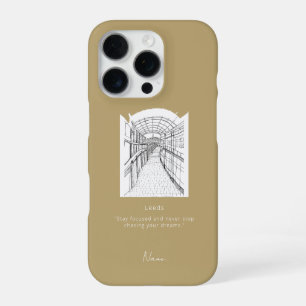 Leeds Tone Sketch iphone case
