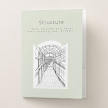 Leeds Tone Sketch Pocket Folders